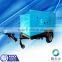 Innovative mobile screw air compressor for project