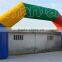 2016 new arrival advertising inflatable finish line arch for sale                        
                                                Quality Choice