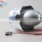 manufacturer 35w/55w xenon hid kit projector lens with Q5 projector lens ,dual led angle eye for led drl turn signal light