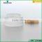 40ml frosted cosmetic glass jar with gold aluminum cap