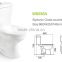 Chaozhou small siphonic two pieces toilet,two piece toilet bowl