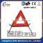 Car emergency safety kit with warning triangle