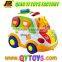 electric toy car with blocks light and sound