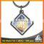 Best selling decorative muhammad muslim printing cheap keychain distributor