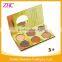 Kiss Beauty 6 Color Professional Contour Palette With Mirror Face Highlighter Palette