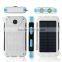 2016 Trending Products 10000mAh Lithium Polymer Battery IP67 Waterproof Solar Power Bank With Flashlight Compass for Outdoor
