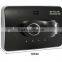 T668 HD 1080P H.264 car camera rear view 3.5" touch Screen Dual Lens HDMI night vision video recorder car dvr