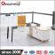 steel furniture frame 1 person Office workstation steel dining table legs