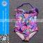 Stock 4T-14T sweet girl's one piece swimsuit kids models kid swimwear