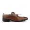 The latest men's dress shoes brown leather men's 100%, Guangzhou wholesale men's lace shoes