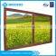 Large two tracks wood clad lift -sliding door with automatic roller blind