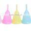 Feminine Hygiene Product Menstrual Cup Medical Silicone in Medical Grade with Small & Large size