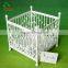 miniature doll house furniture iron wire wrought baby bed