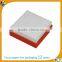 Orange paper packaging gift fancy jewellery box