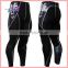 Sublimation Compression Leggings For Running Gym Tights