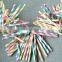 2016 new product christmas dacoration drink paper straw