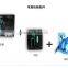 in ear earphone with spiral LED cable , shiny ear phone