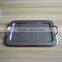 Stainless steel food safety large serving tray serving tray with crystal diamond