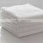 shengsheng white 16s 100% cotton plain design 32x32cm hotel face towel