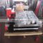 Aluminum/platic/wood board Advertising Router machine with cast lathe bed.
