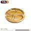 Wooden serving tray for resturant Round bread Wooden tray