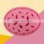 Non-toxic slow feeding pet bowl silicone dog feeder
