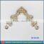 V shape TPU shoes accessories decorative chain parts HU5012B