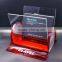 custom desktop round acrylic brochure holder