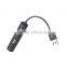 Factory Supply slim shape Low cost USB2.0 Hub high speed 4 ports USB Hub for PC and Laptop