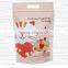 Leisure food plastic packing bag with header & hanging hole