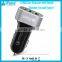Electric Car Charger 3 USB 12V 5.4A Car Travel Charger QC 3.0 Quick Car Phone Charger with CE FCC