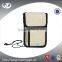 Hot sale nylon neck wallet for passport