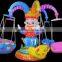 new design clown flying chair happy rotating square amusement equipment