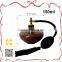 Dubai Style Exquisitely Embossed Glass With Tassel Bulb Atomizer Refillable