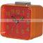 Square shape Melody snooze alarm clocks/Musical alarm clocks Girls Favor