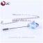 2016 women glass vial silver fashion essential oil diffusers perfume necklace