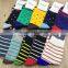 Factory Custom Mens Regular striped style or Regular dotted style mens happy socks