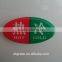 Advertised crystal epoxy sticker
