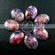 30x40mm big oval purple imperial jasper cabochon beads,gemstone pendant cabochon stone beads set for earrings,rings,4120030