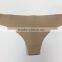 Microfiber thong with lace sexy skin thong panty for women customized design (Accept OEM)