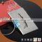 Custom blank metal aluminum luggage tag wholesale
