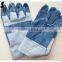 BSSAFETY Short cow split leather arc-welder's gloves, industrial work gloves