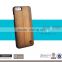 Factory Wholesale Bamboo Mobile Accessories Custom Design Top PC Frame Phone Case, Blank Antique Wood Cover for iPhone 6 Plus