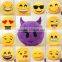 2016 fashionable emoticon plush emoji pillow for wholesale