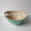 Made in Vietnam spun bamboo bowl for mixing salad, kitchenware