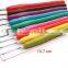 Factory sale 9 Pcs Color Coded Crochet Hook Set with plastic case