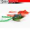 SGWF-18 artifical plastic soft hollow frog, 50mm/12g, VMC hook