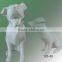 New Display Realistic Fiberglass Dog Display Mannequin