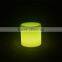 BSCI approval rechargeble flower pot/ small plastic color changing vase planter