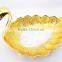 Beautiful gift item, return gift brass gold and silver plated duck shape bowl